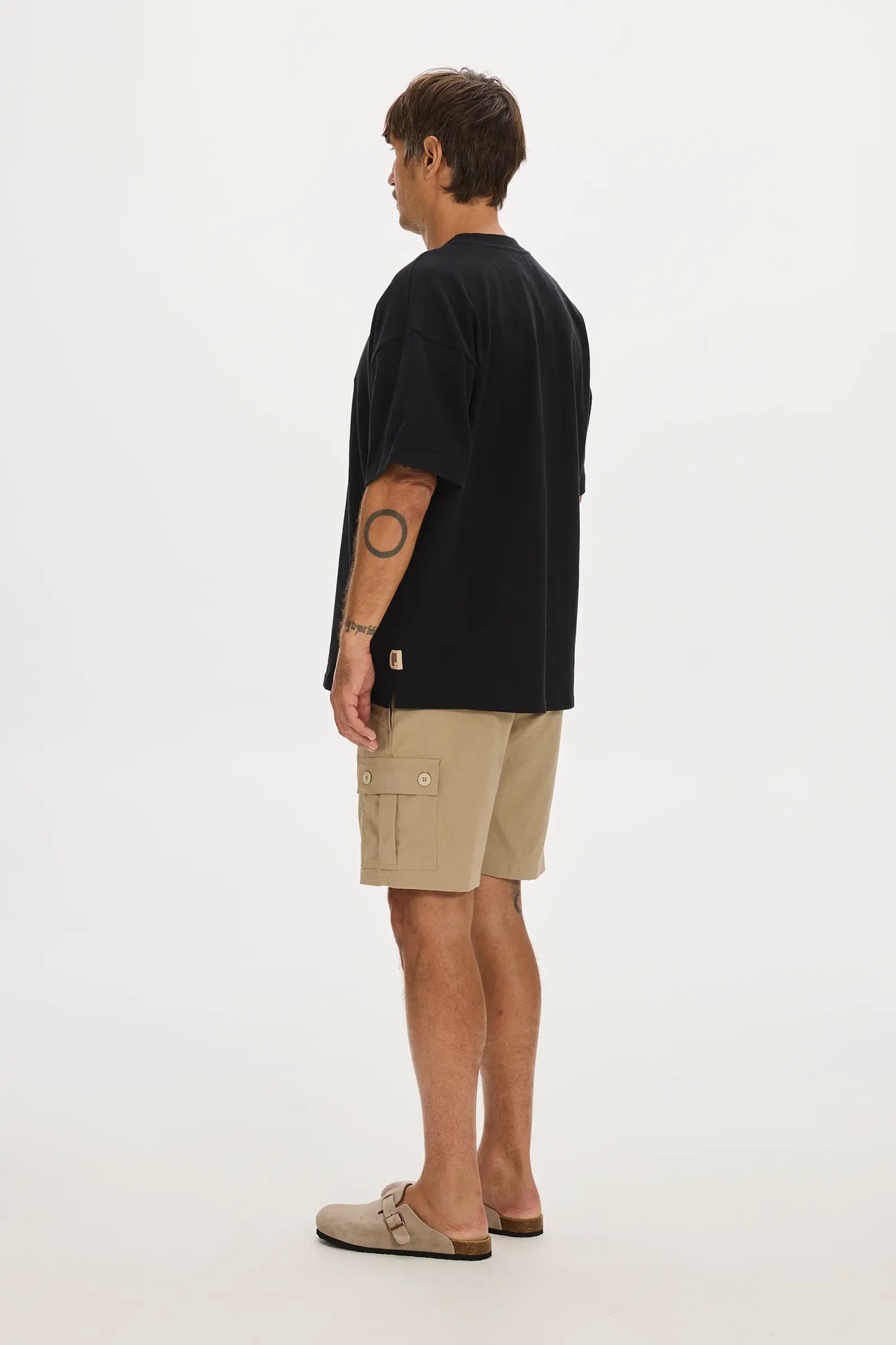 Heavy Oversized Pagi Tee Black