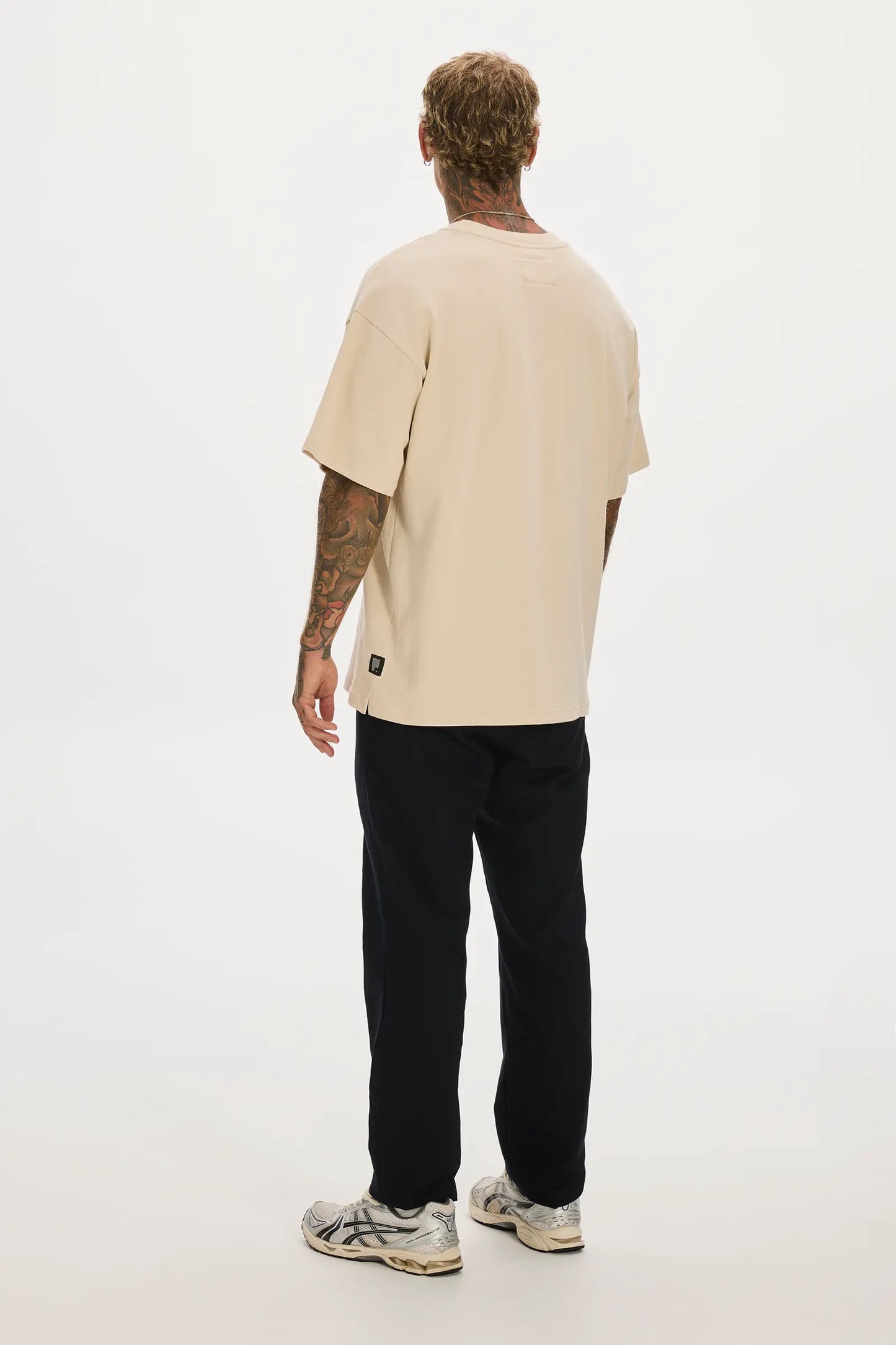 Heavy Oversized Pagi Tee Beige