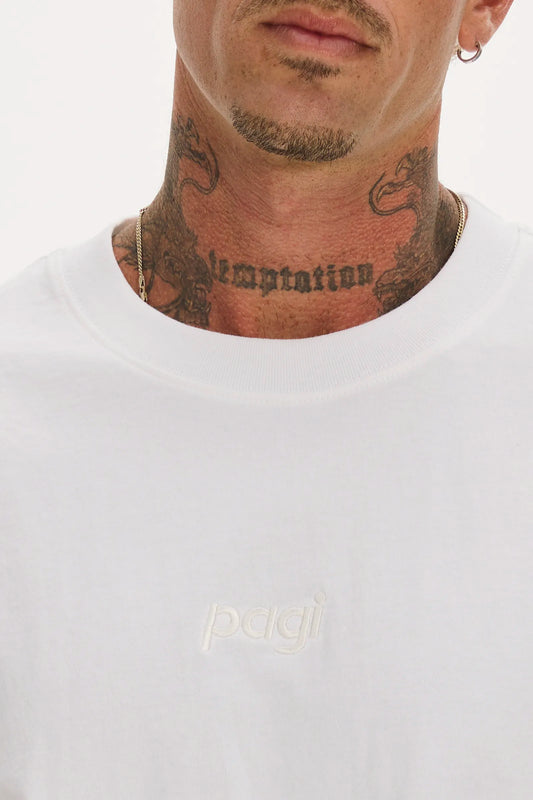 Oversized Pagi Tee White