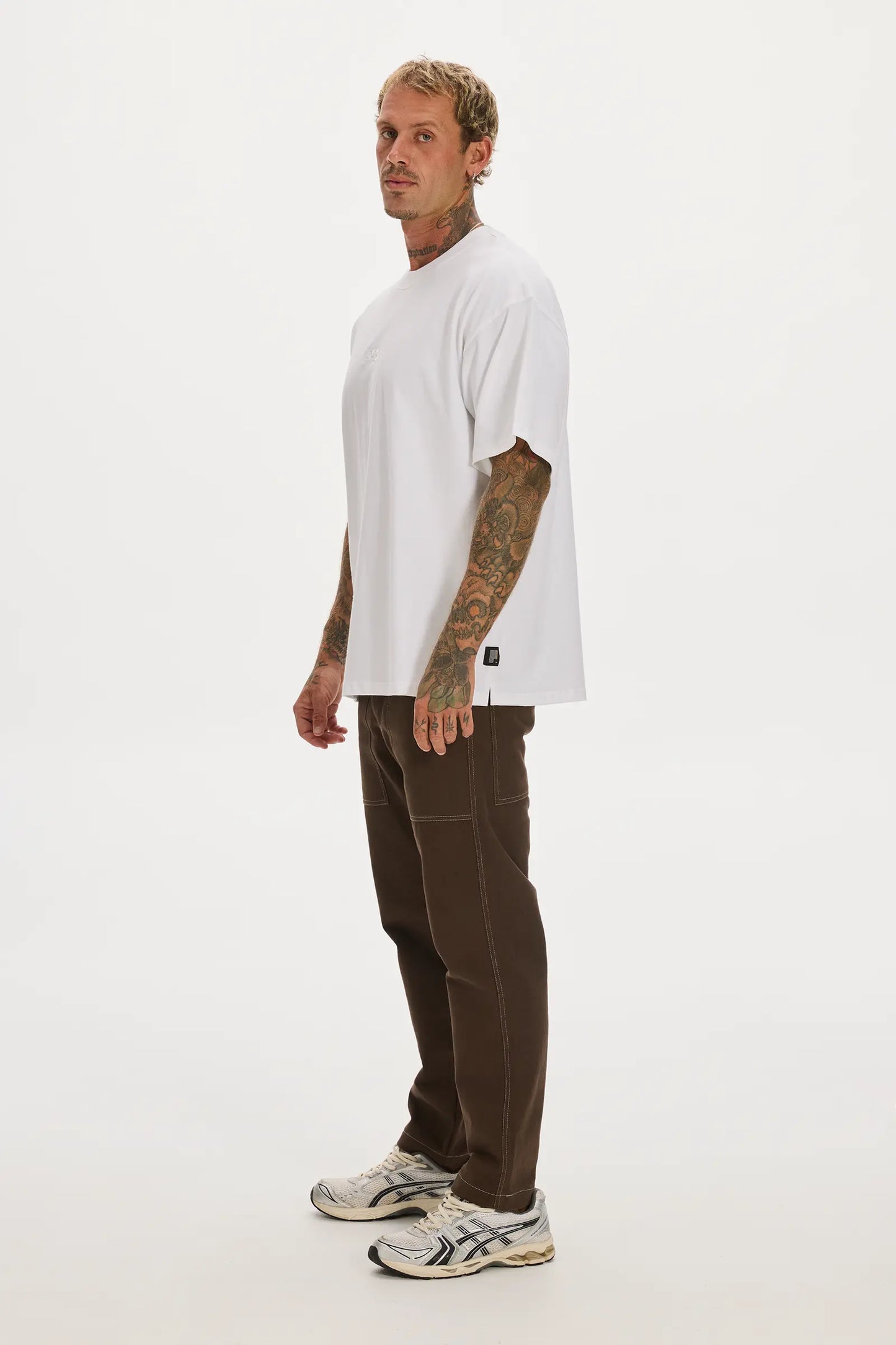Oversized Pagi Tee White