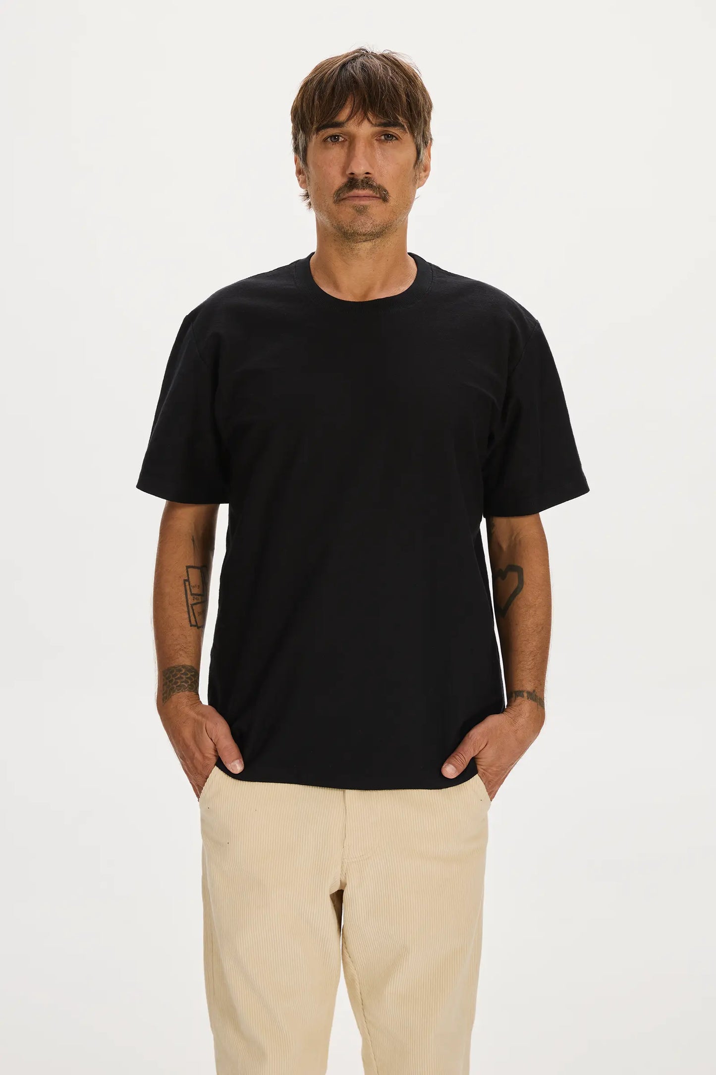 His or Hers Tee Black