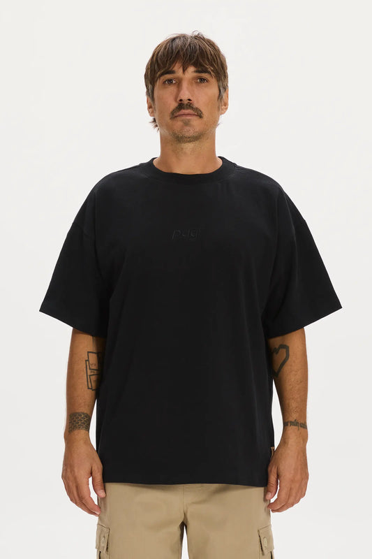Heavy Oversized Pagi Tee Black