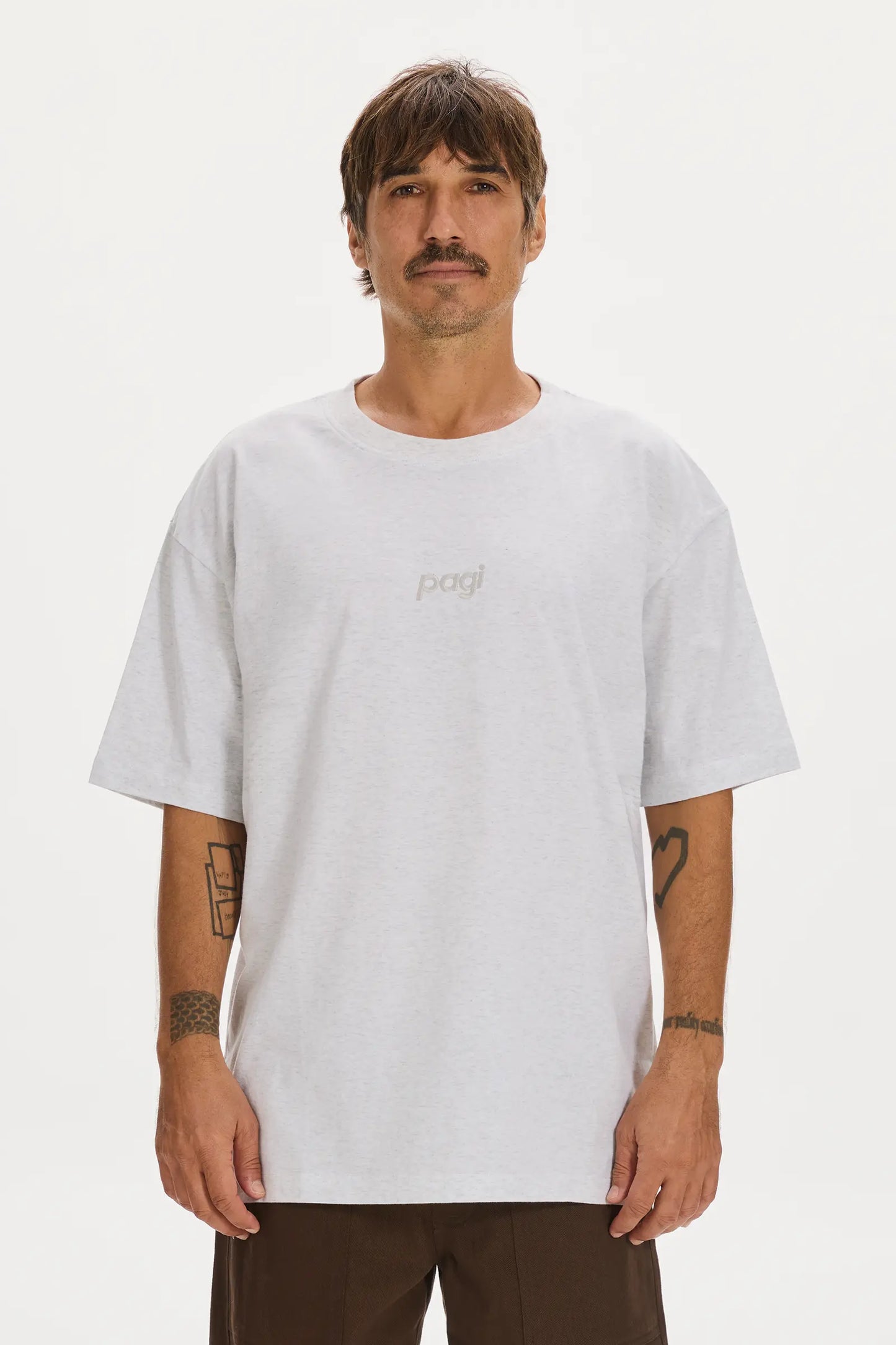 Oversized Pagi Tee Grey