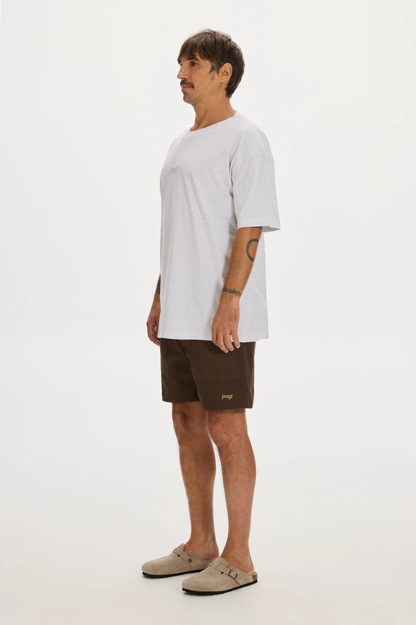 Oversized Pagi Tee Grey